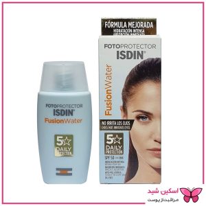 ضد آفتاب فیوژن واتر SPF50 ایزدین
